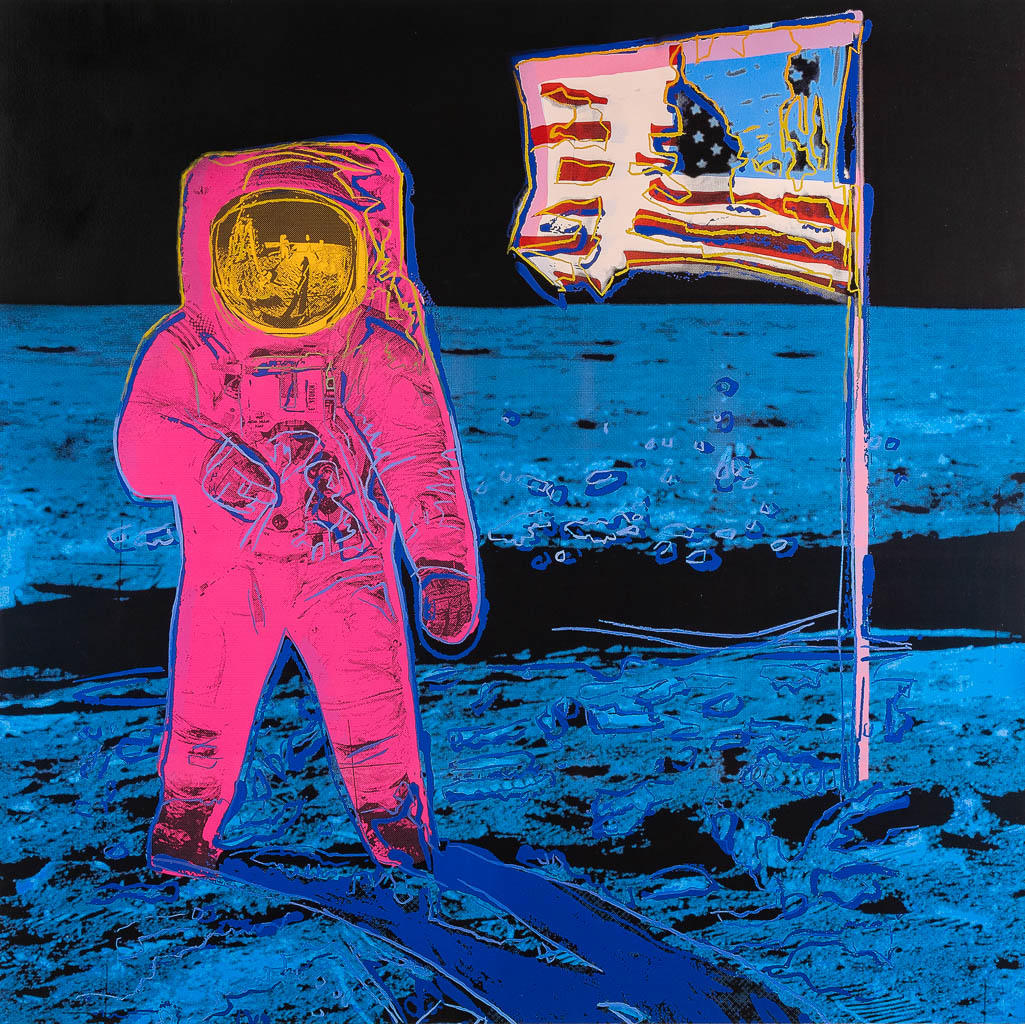 Andy WARHOL (1928-1987) 'Moonwalk' door Ronald Feldman Fine Arts