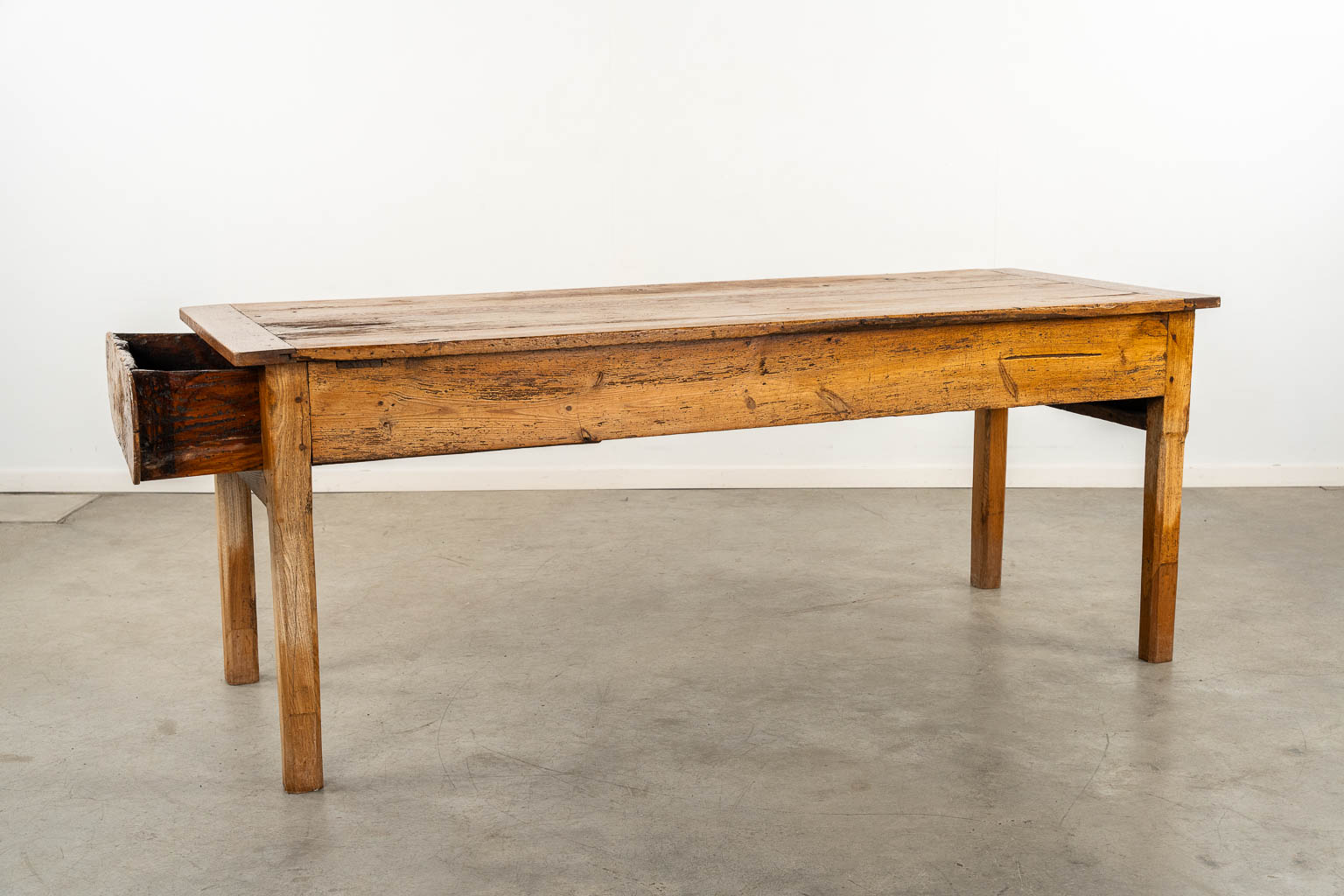 An antique Farmer's table, 19th C.