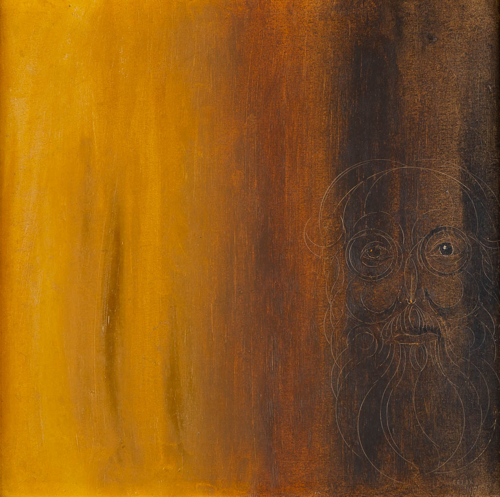 Félix DE BOECK (1898-1995) 'Zelfportret' 1971. 