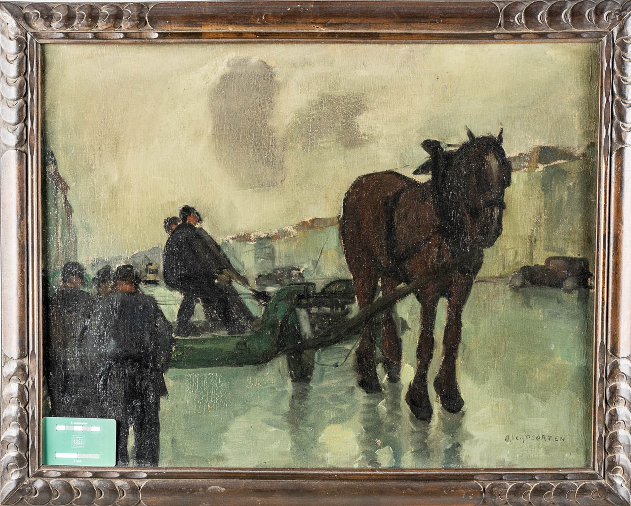 Oscar VERPOORTEN (1895-1948) 'Natiepaard'