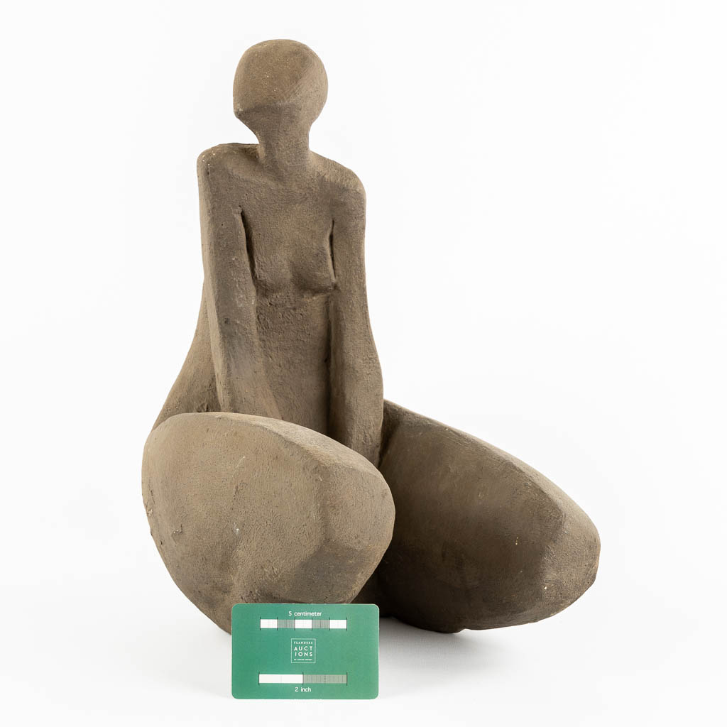 Atrributed to Blanche VERLINDE (1931-2011) 'Seated Figurine'