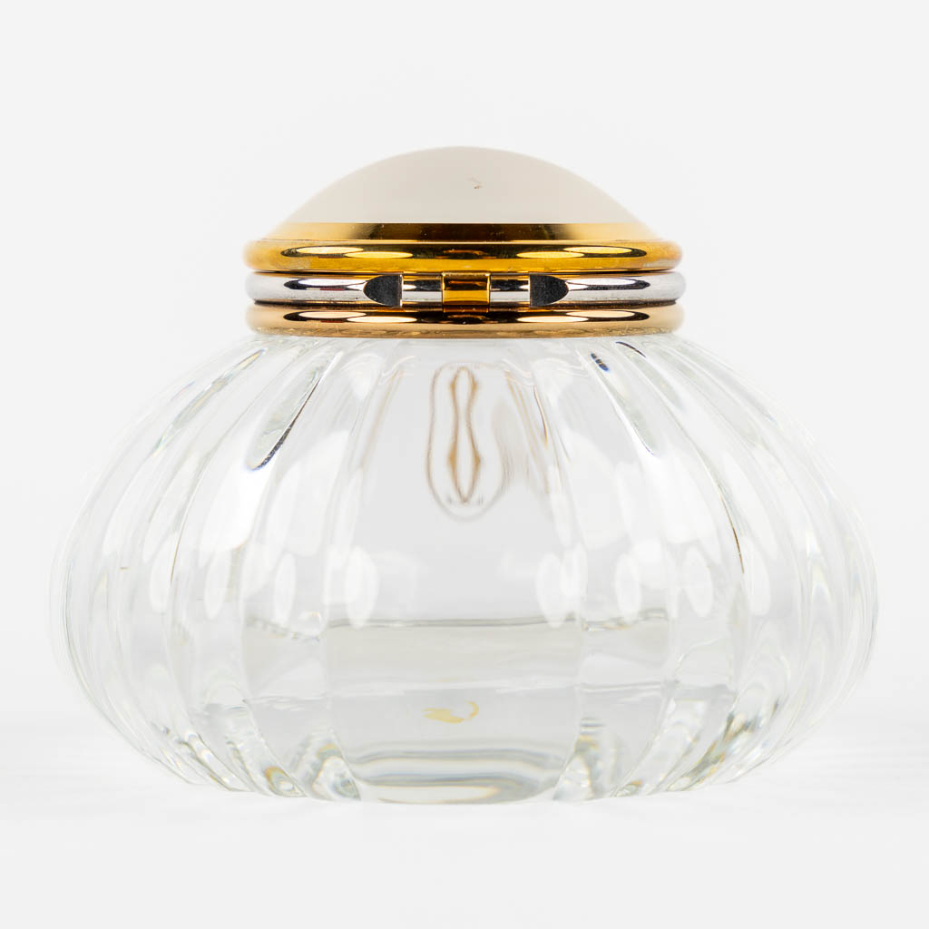 Must De Cartier, an inkwell, glass. New old stock. 