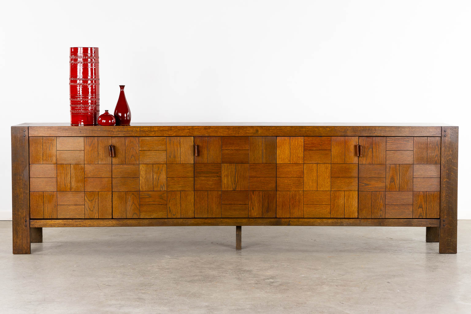 Frans Defour, Modena, a mid-century sideboard. (L:48 x W:278 x H:80 cm)