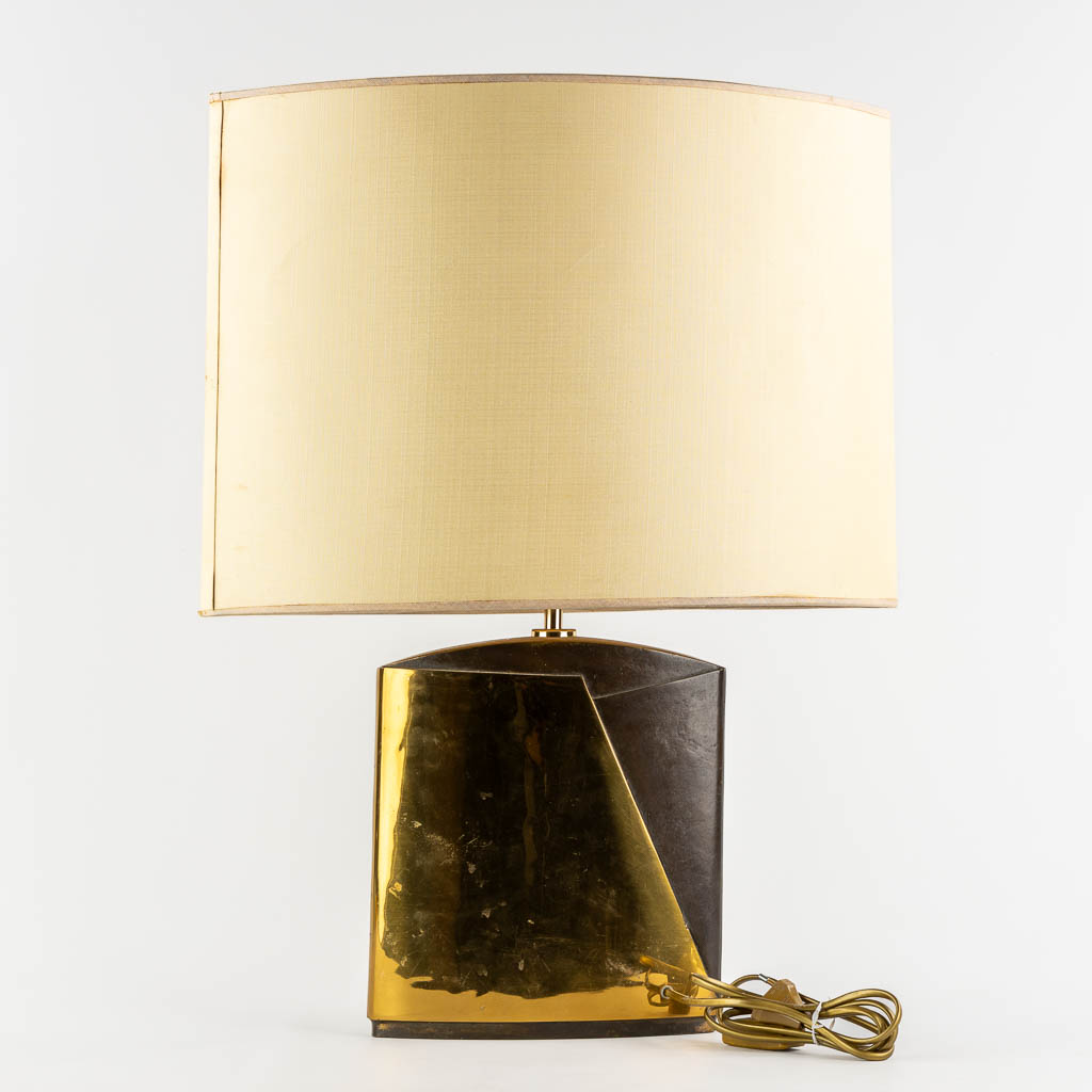 Esa FEDRIGOLLI (1950) Table lamp, circa 1970. (L:6,5 x W:25 x H:35 cm)