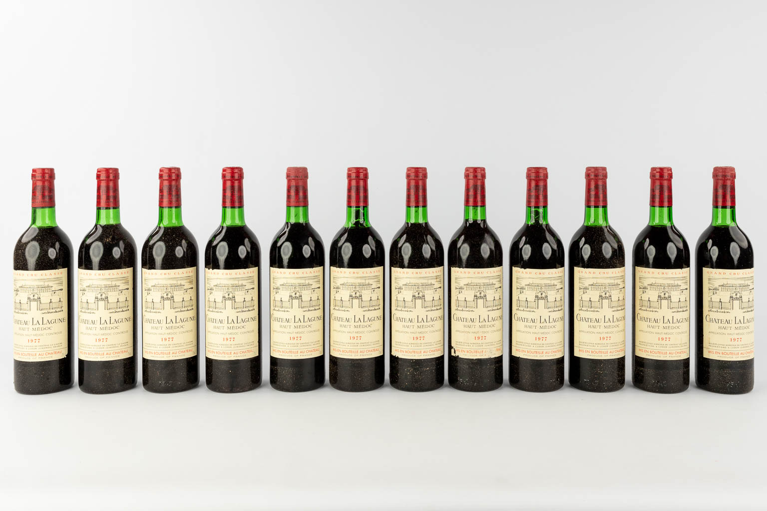 Château La Lagune Haut Médoc, 1977, 12 flessen