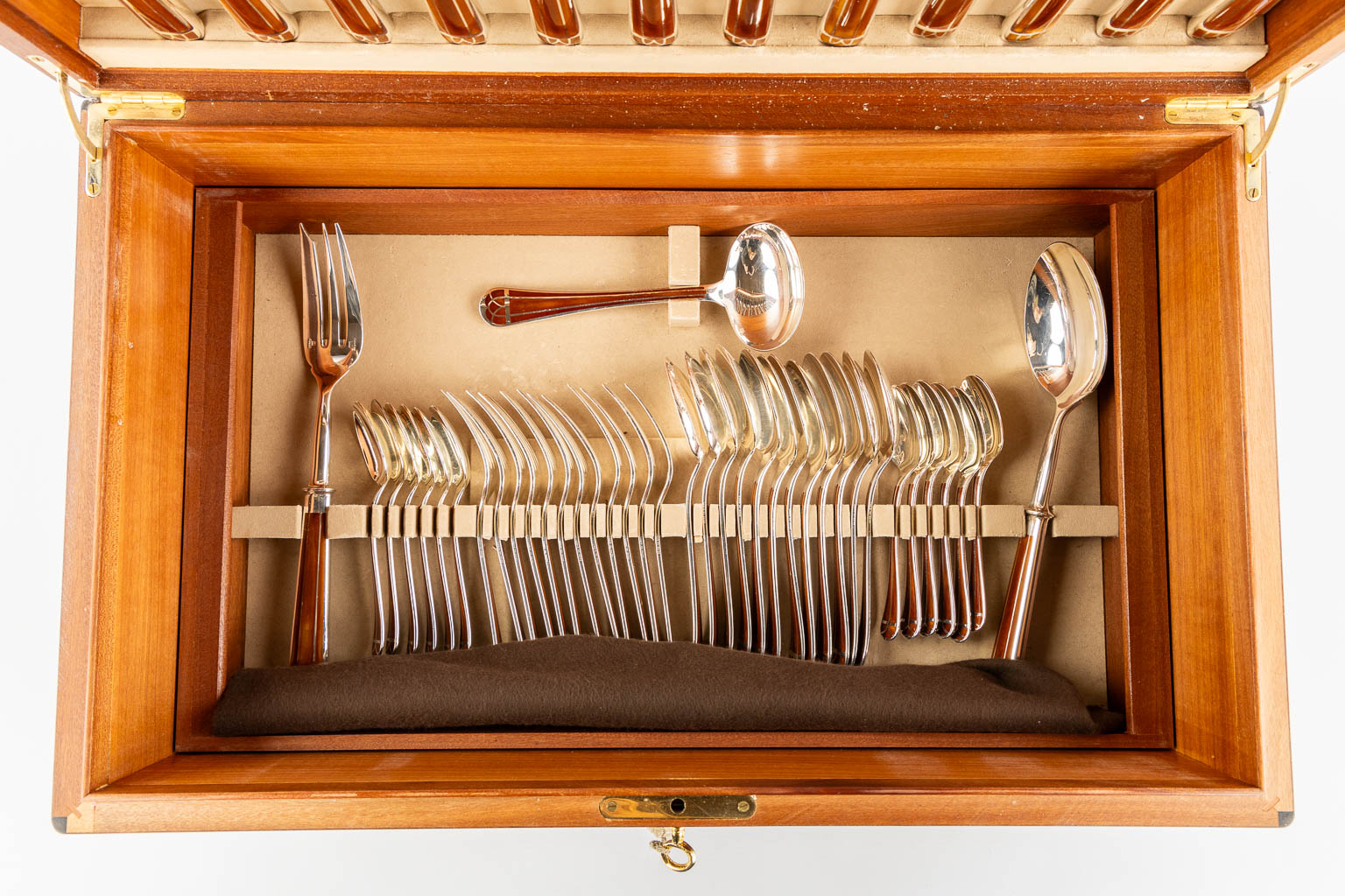 Christofle Talisman, 'Laque de Chine', a 112-piece cutlery. 