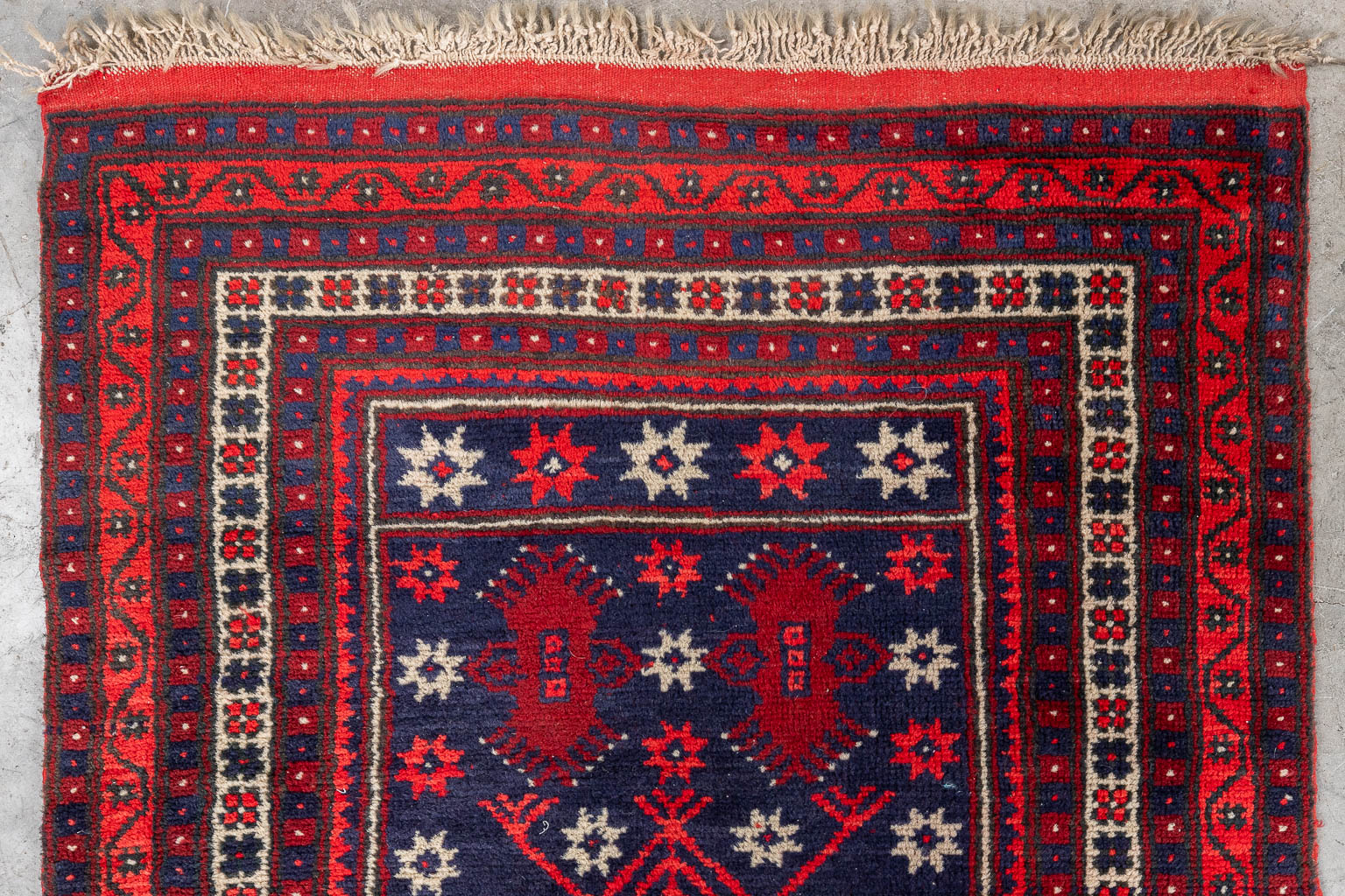 Een collectie van 3 Oosterse, handgeknoopte tapijten. Turkije. (L: 185 x W: 140 cm)