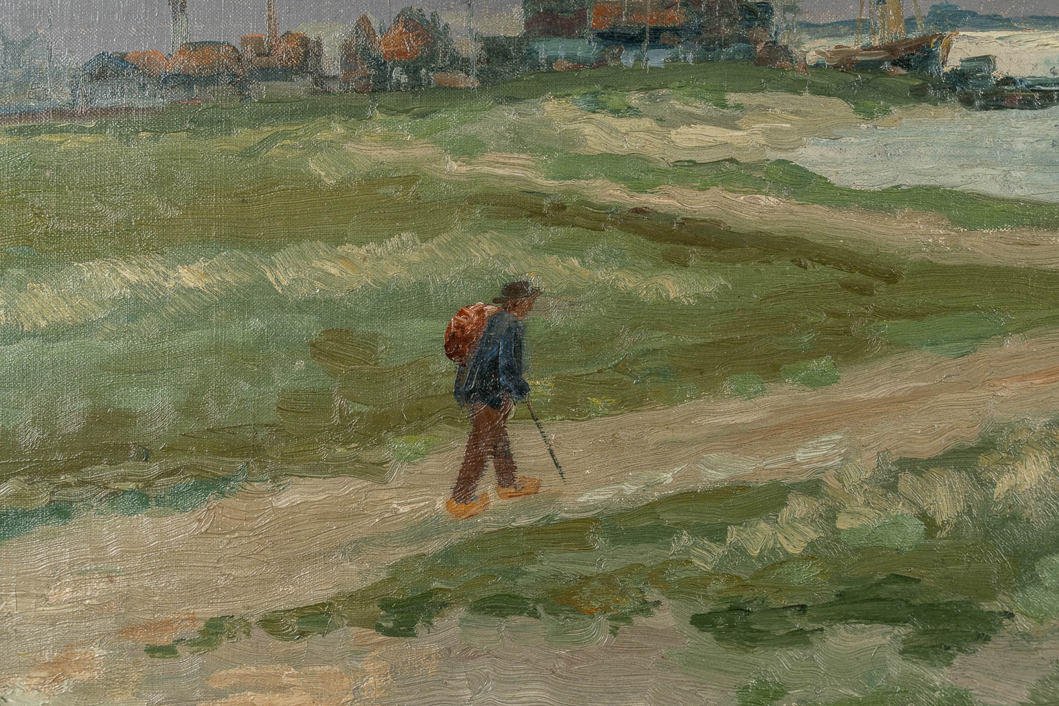 Willem DELSAUX (1862-1945) 'Landschap'