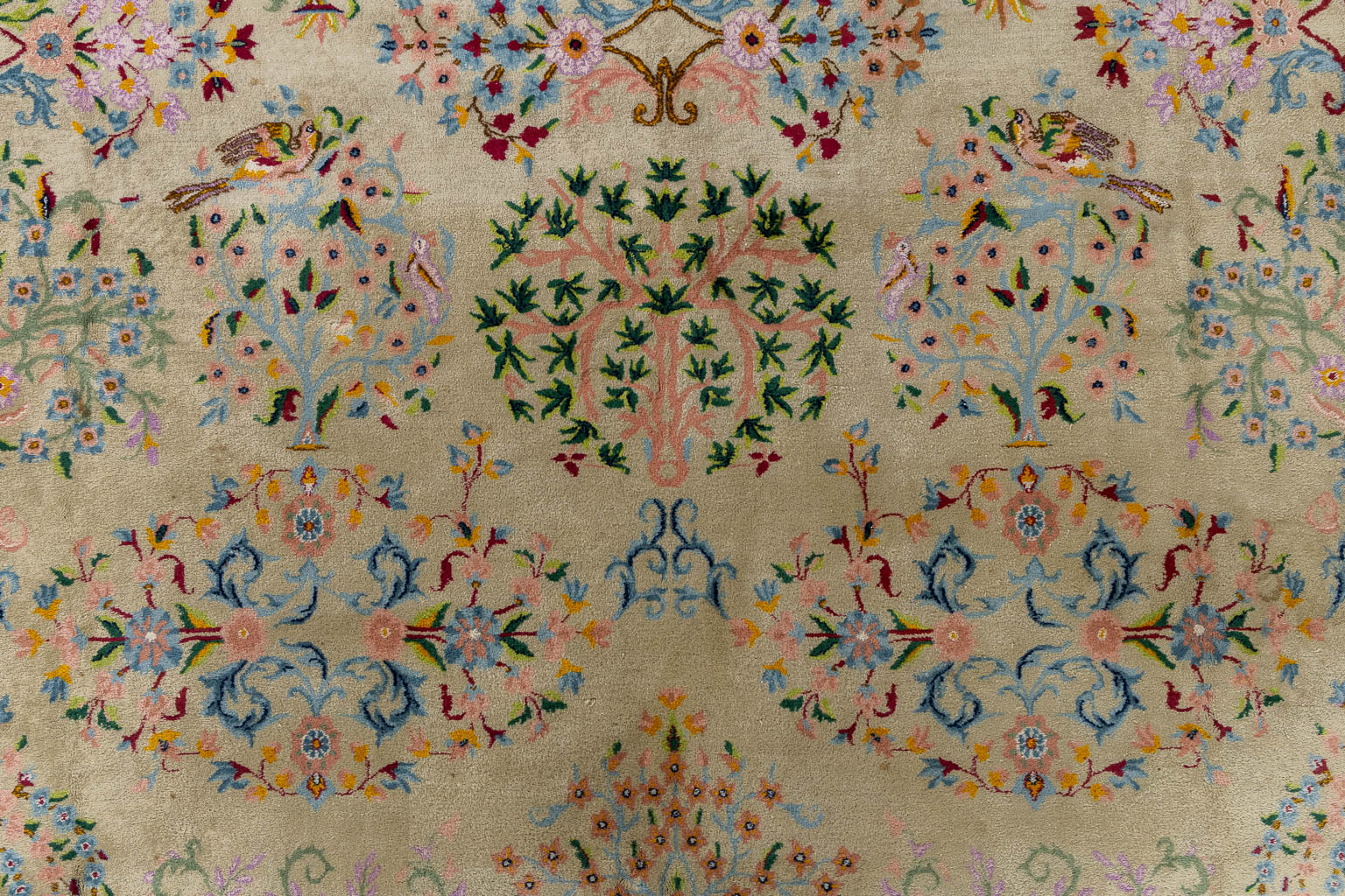 An Oriental hand-made carpet, Azadary. (L:356 x W:247 cm)