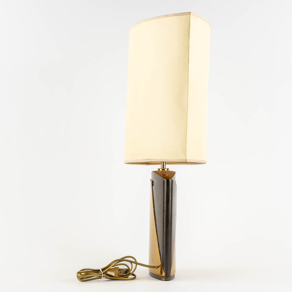 Esa FEDRIGOLLI (1950) Table lamp, circa 1970. (L:6,5 x W:25 x H:35 cm)