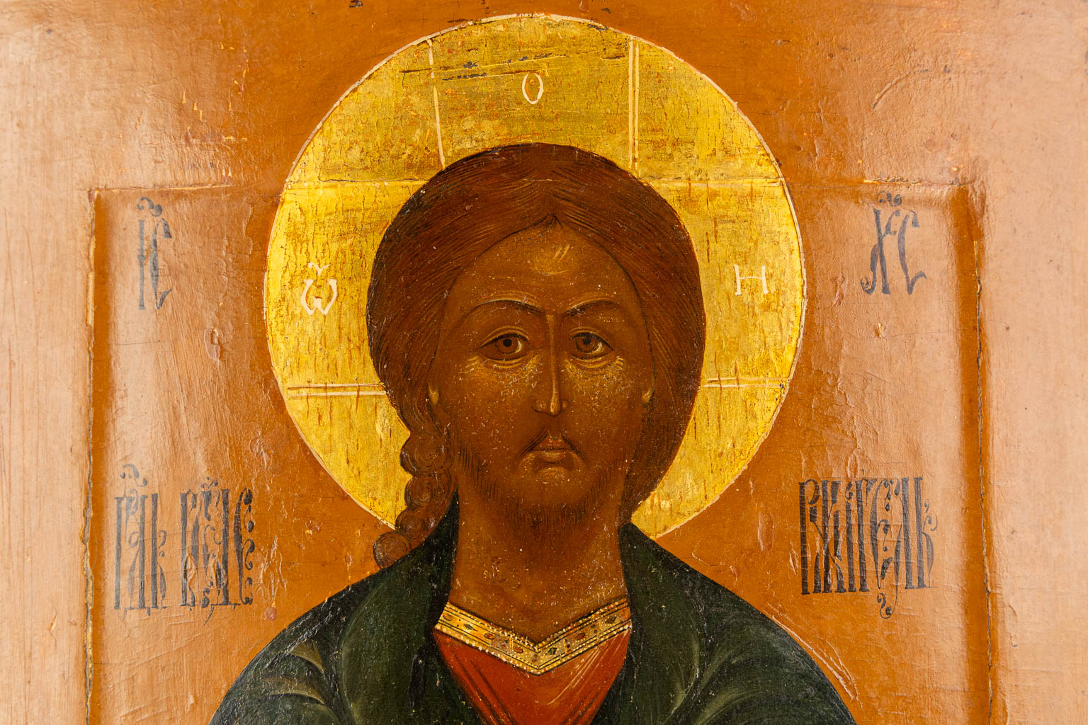 An antique Russian icon 