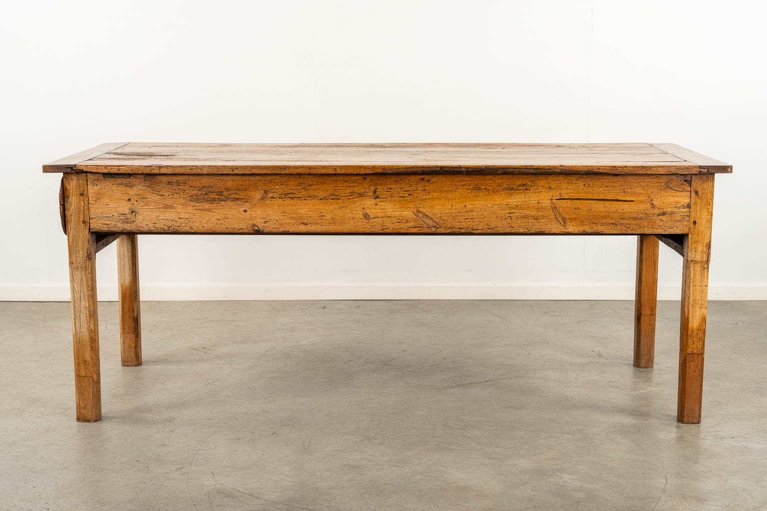 An antique Farmer's table, 19th C.