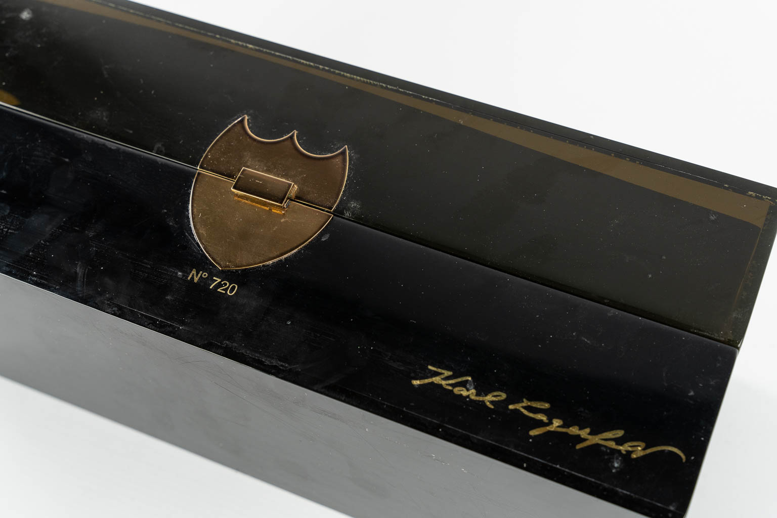 1998, Dom Perignon, Karl Lagerfeld, original case. 