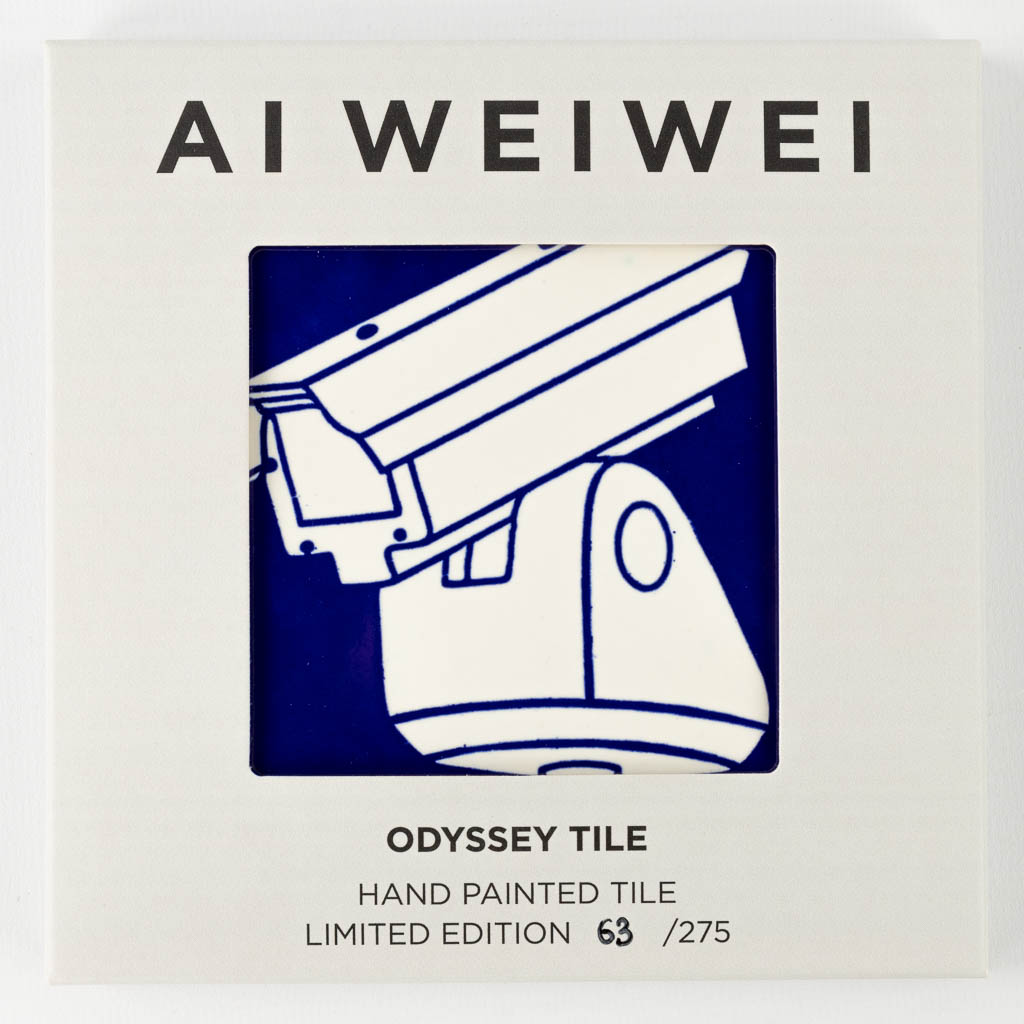 Ai WEIWEI 1957 'Odyssey Tile', Numbered 63/275. (L: 14 X W: 14 X H: 1 ...