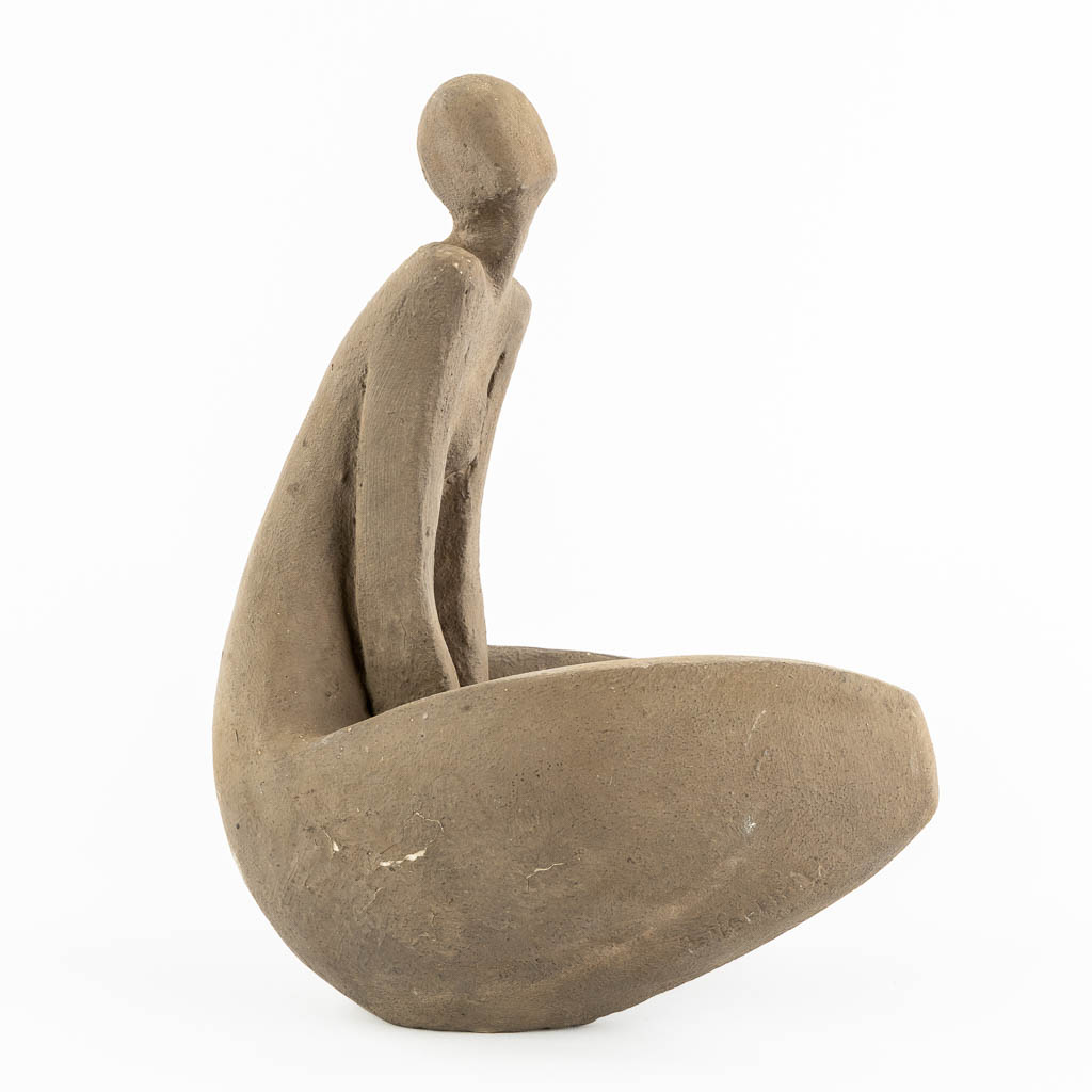 Atrributed to Blanche VERLINDE (1931-2011) 'Seated Figurine'