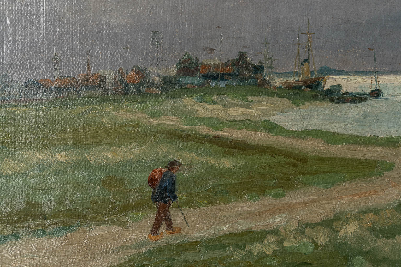 Willem DELSAUX (1862-1945) 'Landschap'