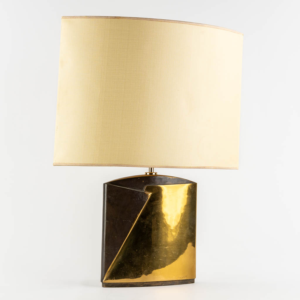 Esa FEDRIGOLLI (1950) Table lamp, circa 1970. (L:6,5 x W:25 x H:35 cm)