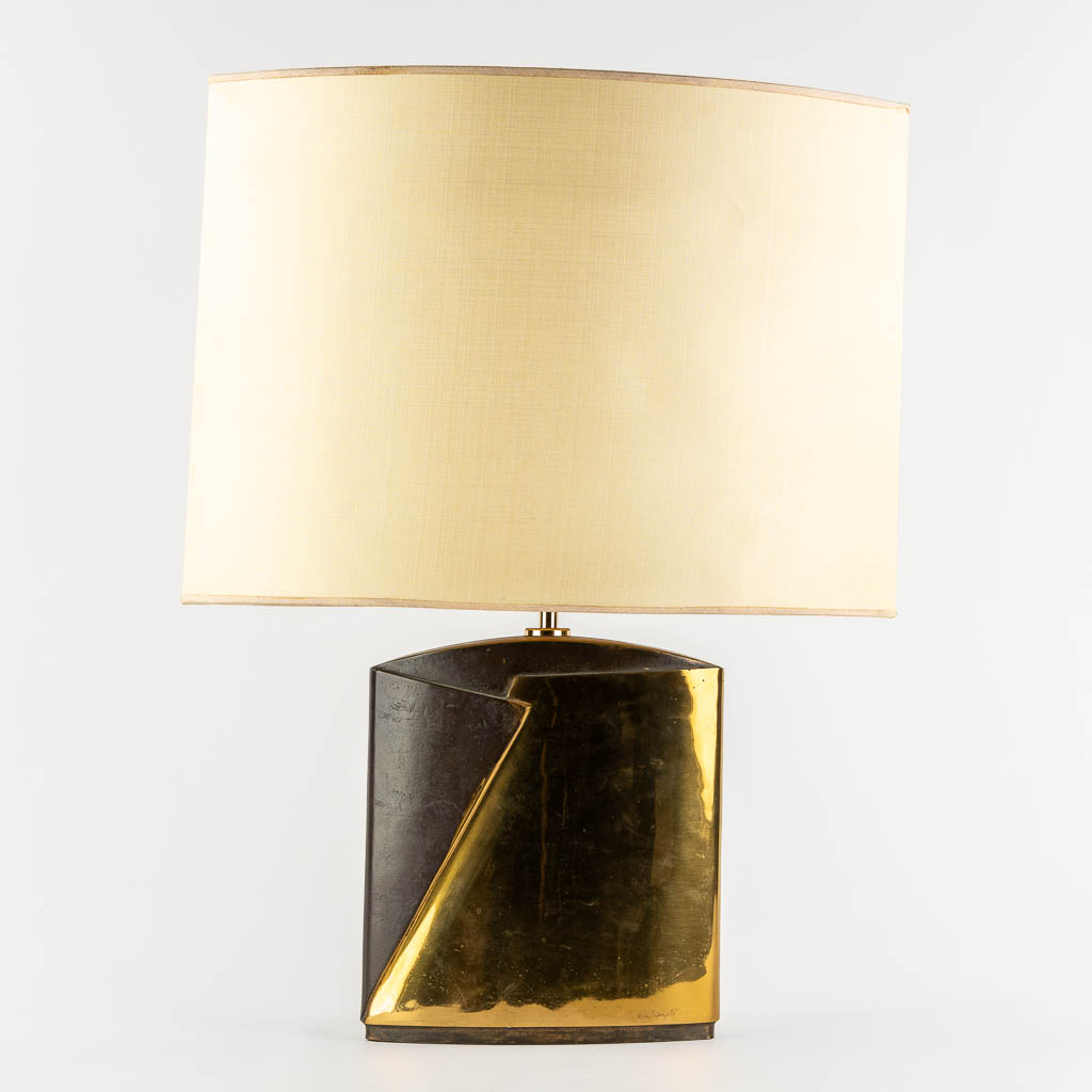 Esa FEDRIGOLLI (1950) Table lamp, circa 1970. (L:6,5 x W:25 x H:35 cm)