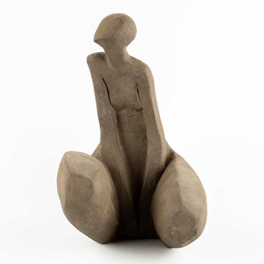 Atrributed to Blanche VERLINDE (1931-2011) 'Seated Figurine'