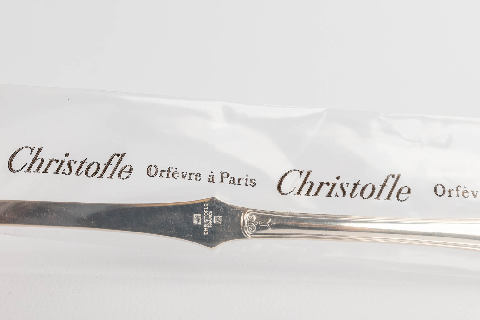 Christofle, Malmaison, 191-piece silver-plated cutlery with original cardboard boxes.