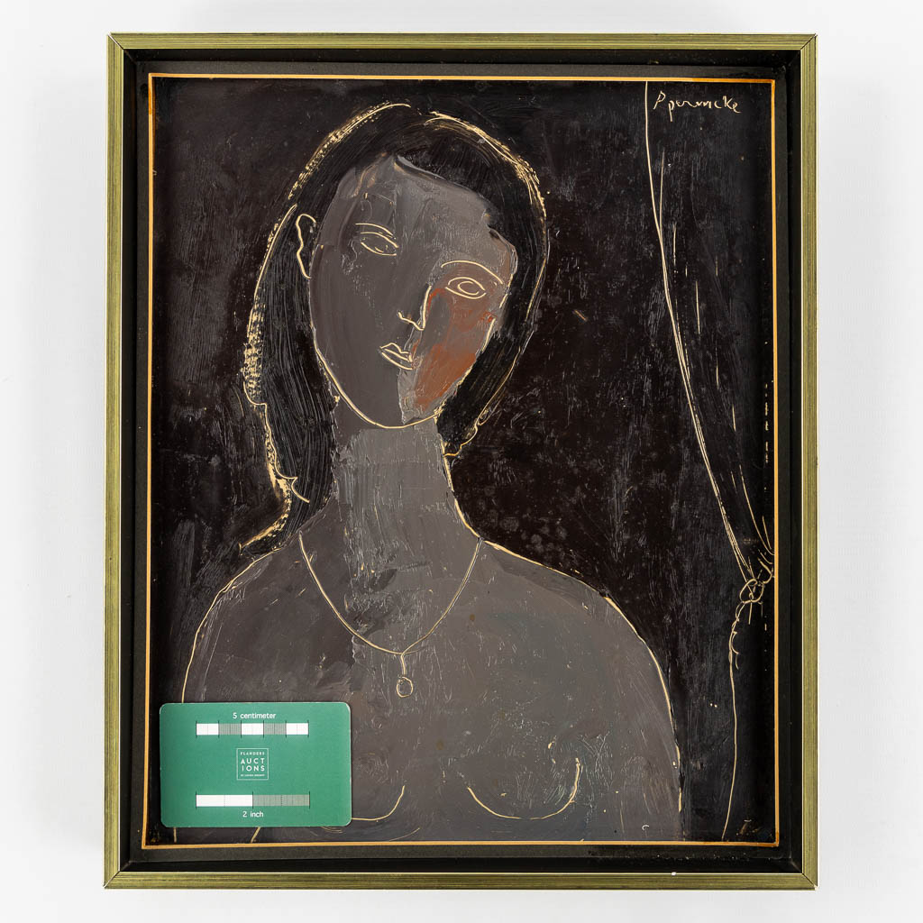 Paul PERMEKE (1918-1990) 'Portret van een dame'