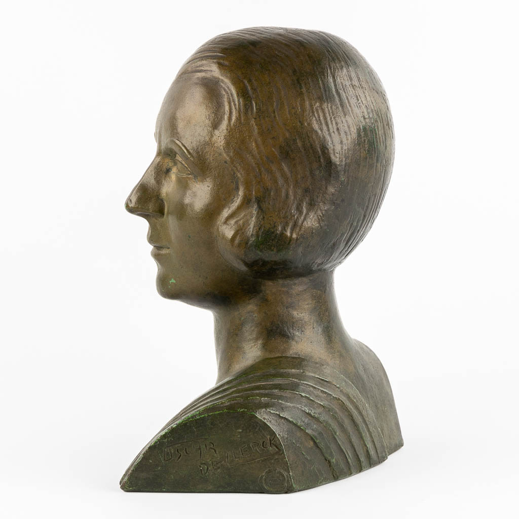 Oscar DE CLERCK (1892-1968) ‘Bust of a lady’