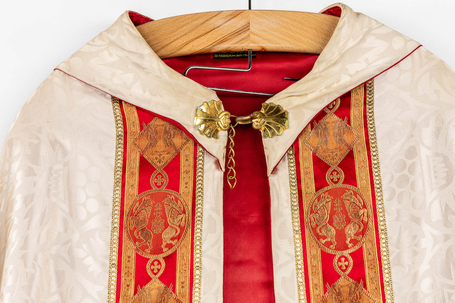 Two Chasubles and Two Banners, Embroideries. 