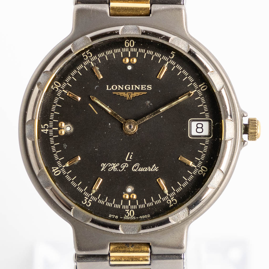 Longines, a set of three wristwatches. 