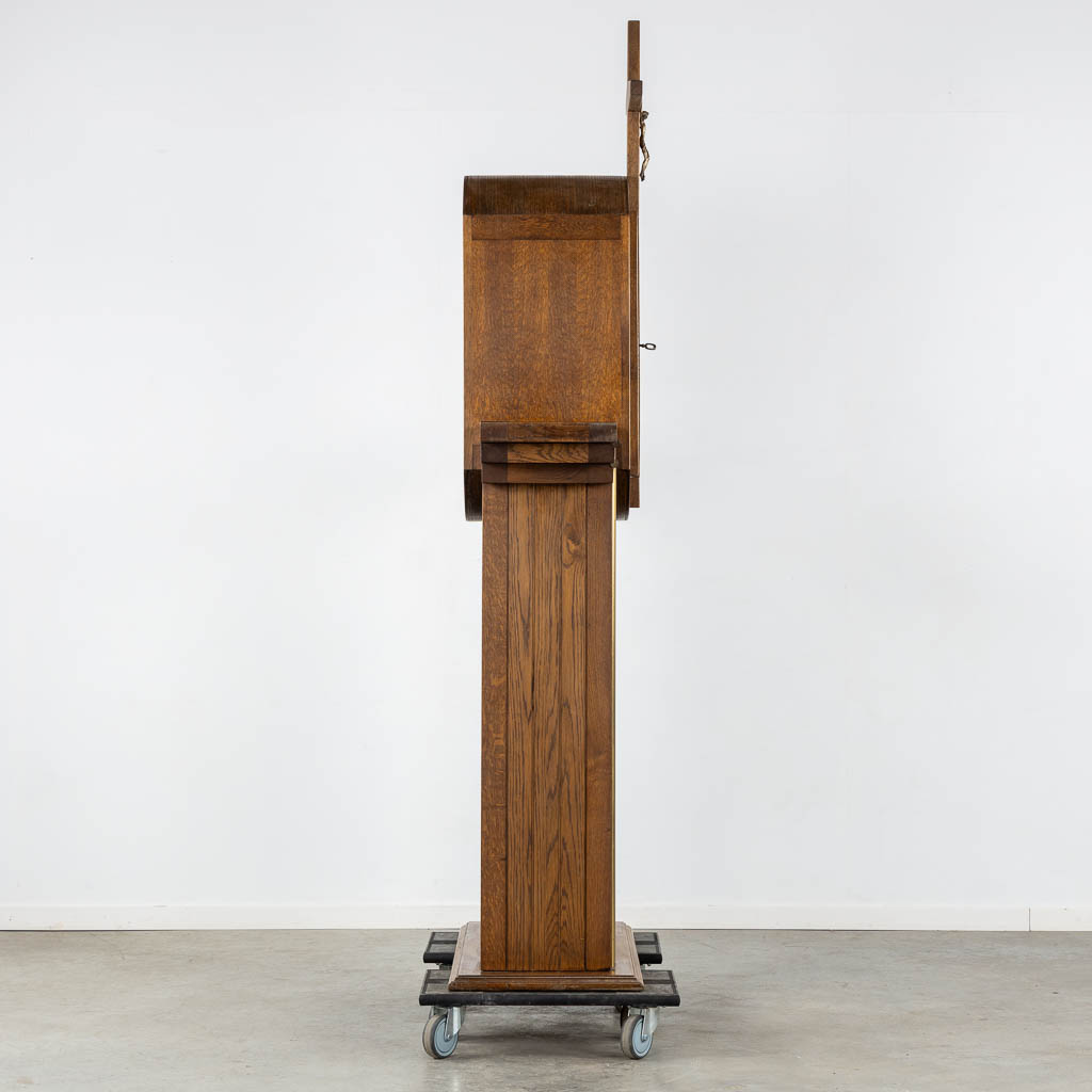 A modernist interior for a Chapel, Altar, Tabernacle, Lectern and table. Circa 1960. (L:45 x W:149 x H:230 cm)