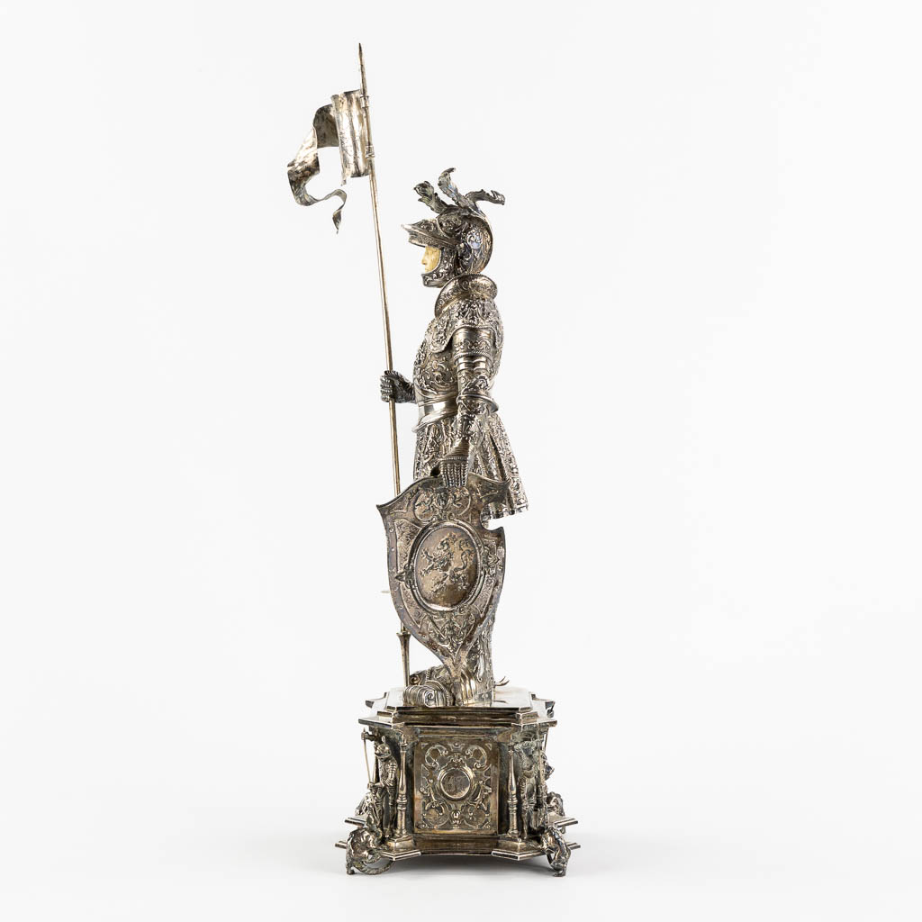 Jean Louis Schlingloff, 'Charles The Bold and Mary of Burgundy', Hanau, Germany. 6,5 kg. (L:18 x W:18 x H:57 cm)