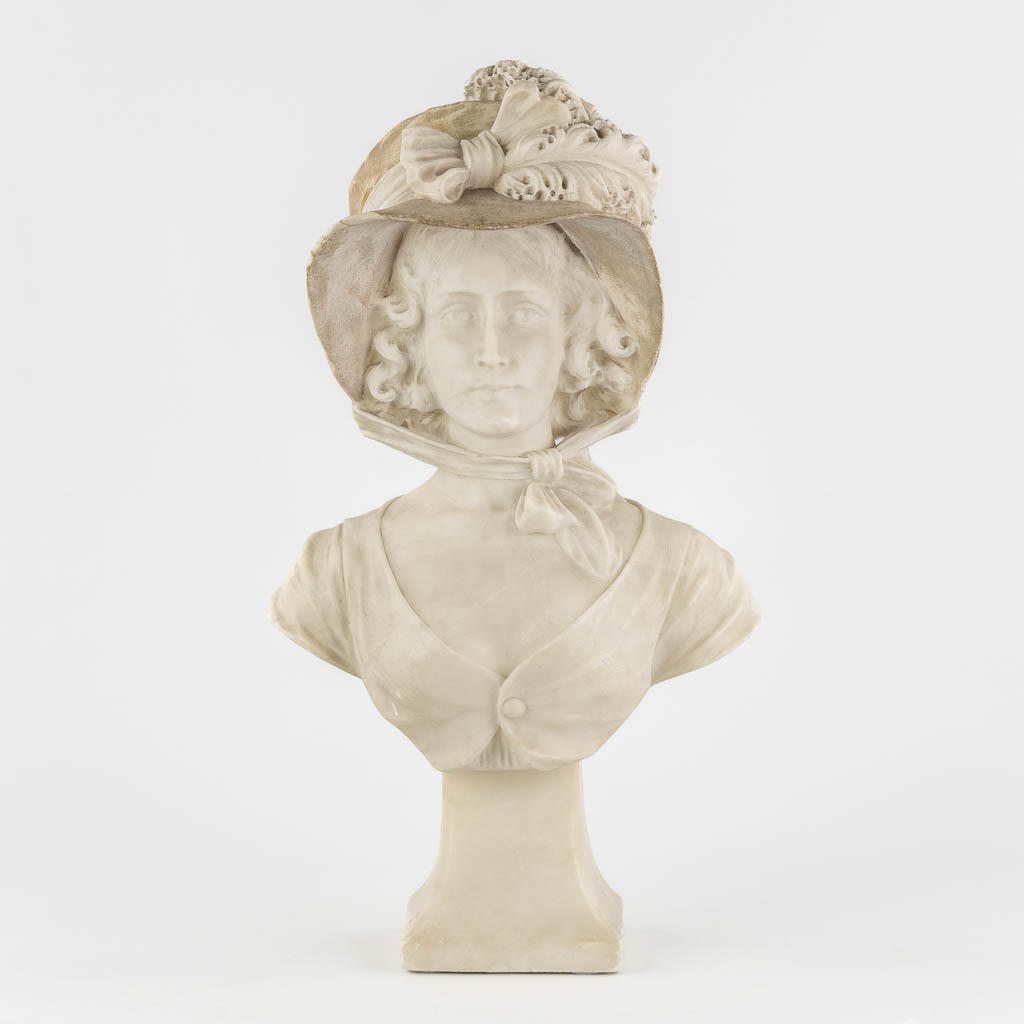 Adolfo LUCHINI (XIX-XX) 'Bust of a Lady'