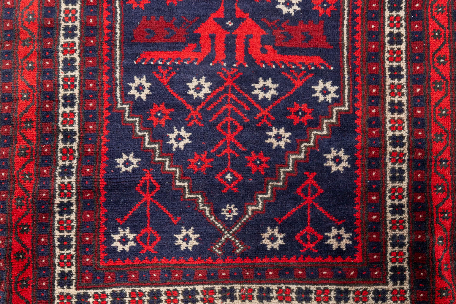 Een collectie van 3 Oosterse, handgeknoopte tapijten. Turkije. (L: 185 x W: 140 cm)