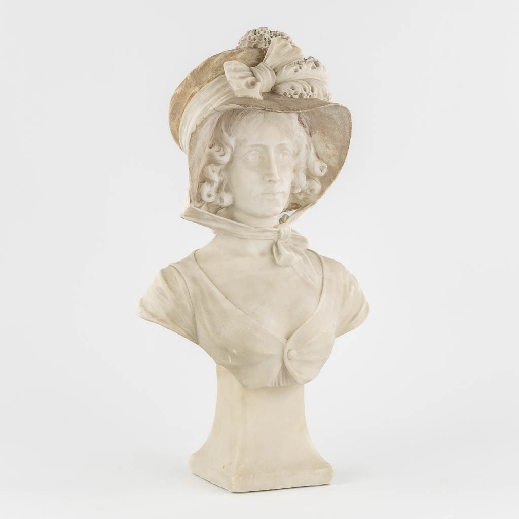 Adolfo LUCHINI (XIX-XX) 'Bust of a Lady'