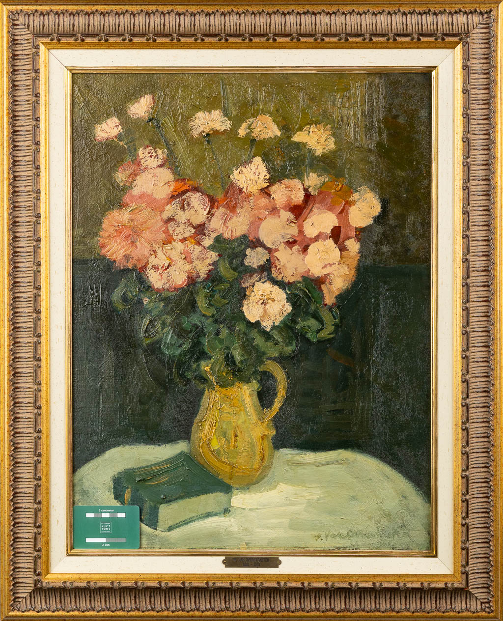  War VAN OVERSTRAETEN (1891-1981) 'Flower still-life'