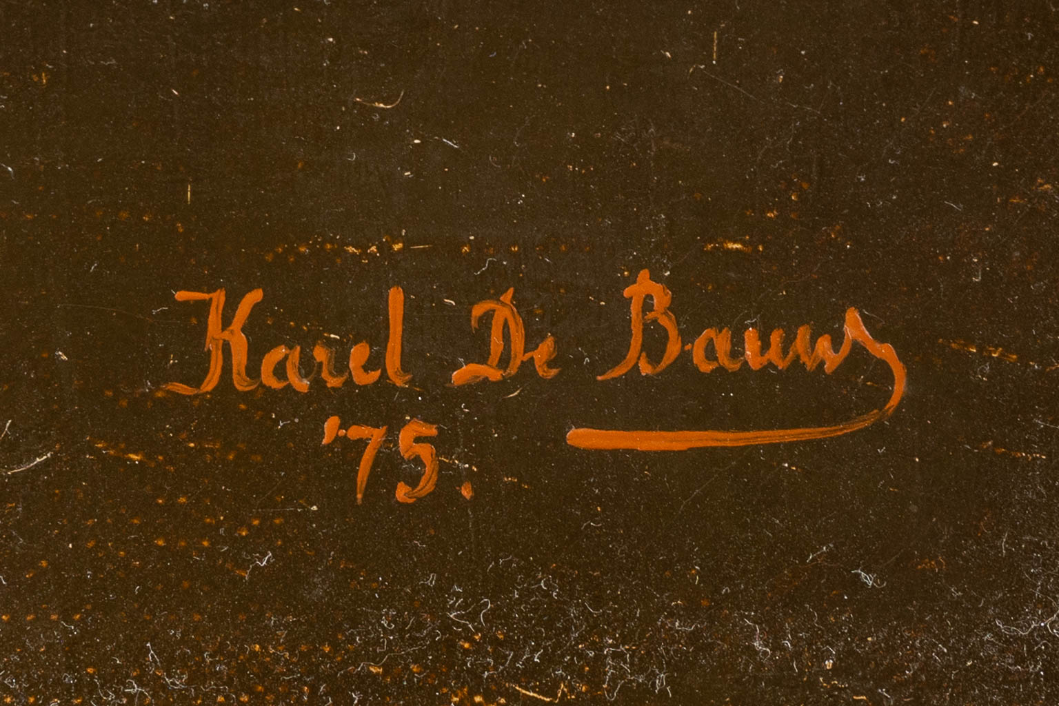 Karel DE BAUW (1909-2002) 