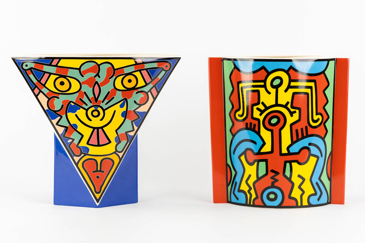 Keith HARING (1958-1990) 'Spirit of Art  - TriBeCa & SoHo' for Villeroy and Boch. (1992)