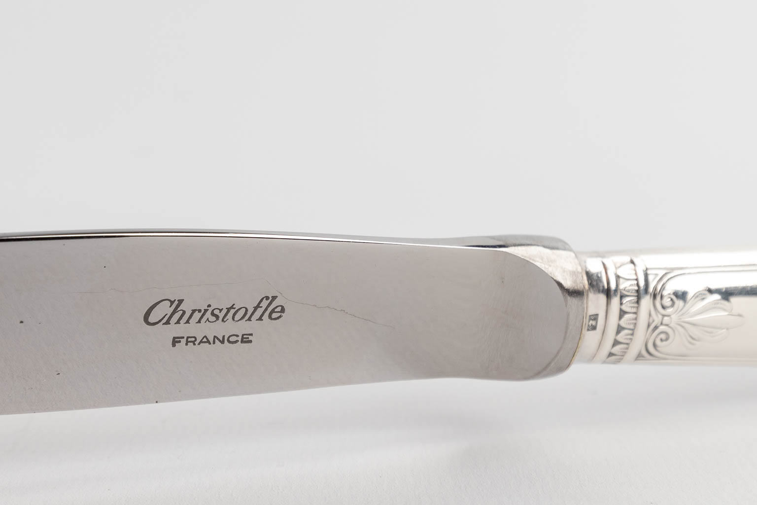 Christofle, Malmaison, 191-piece silver-plated cutlery with original cardboard boxes.