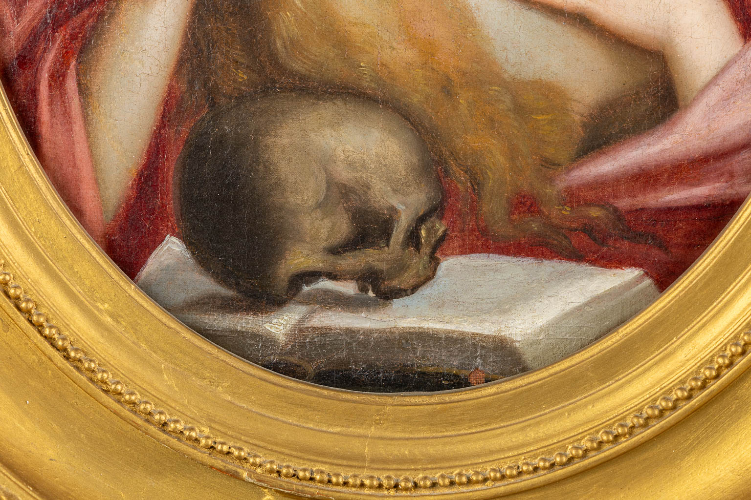 Een antiek schilderij naar Guido Reni 