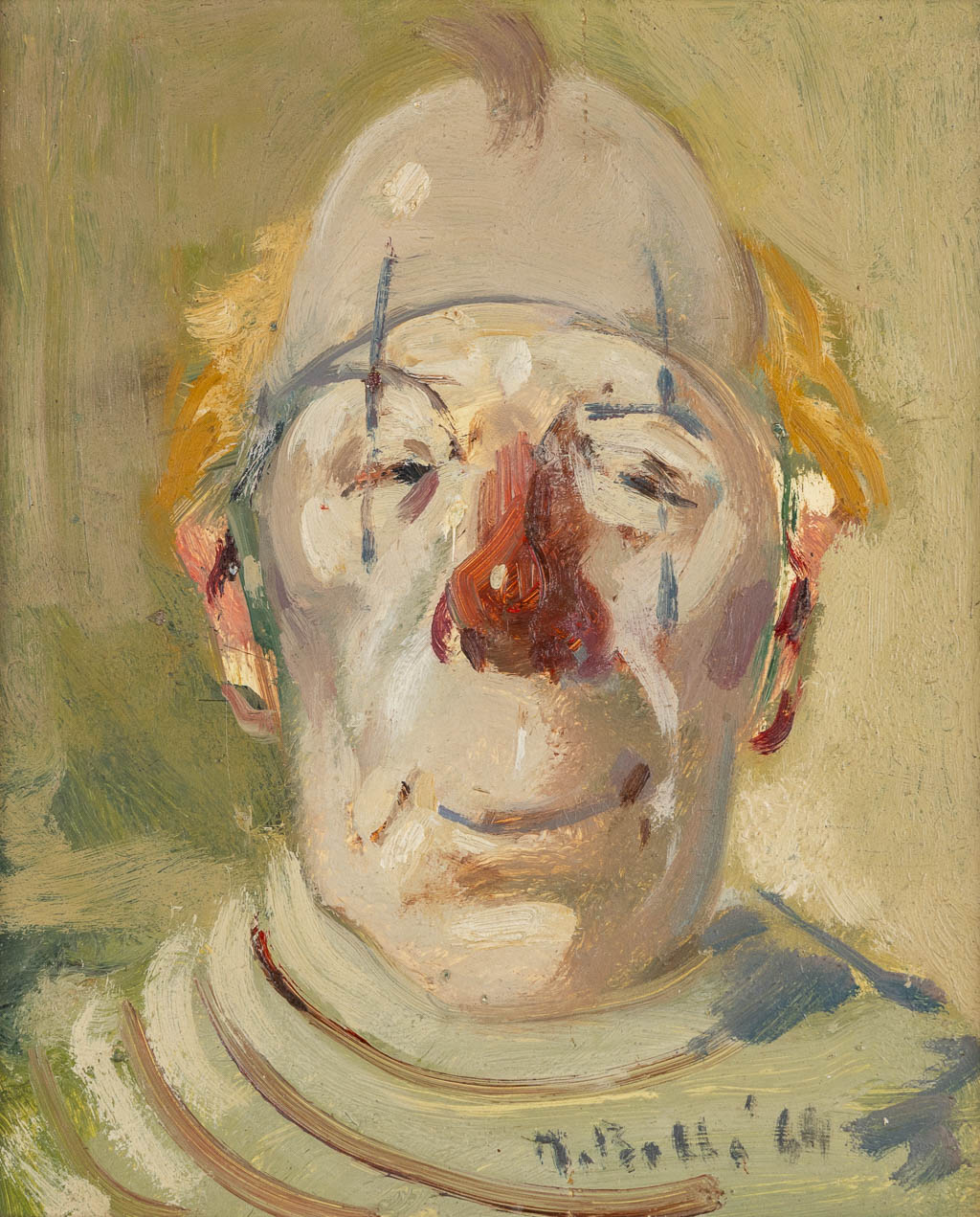 Martin BOLLE (1912-1968) 'Drie Clowns' (1964)