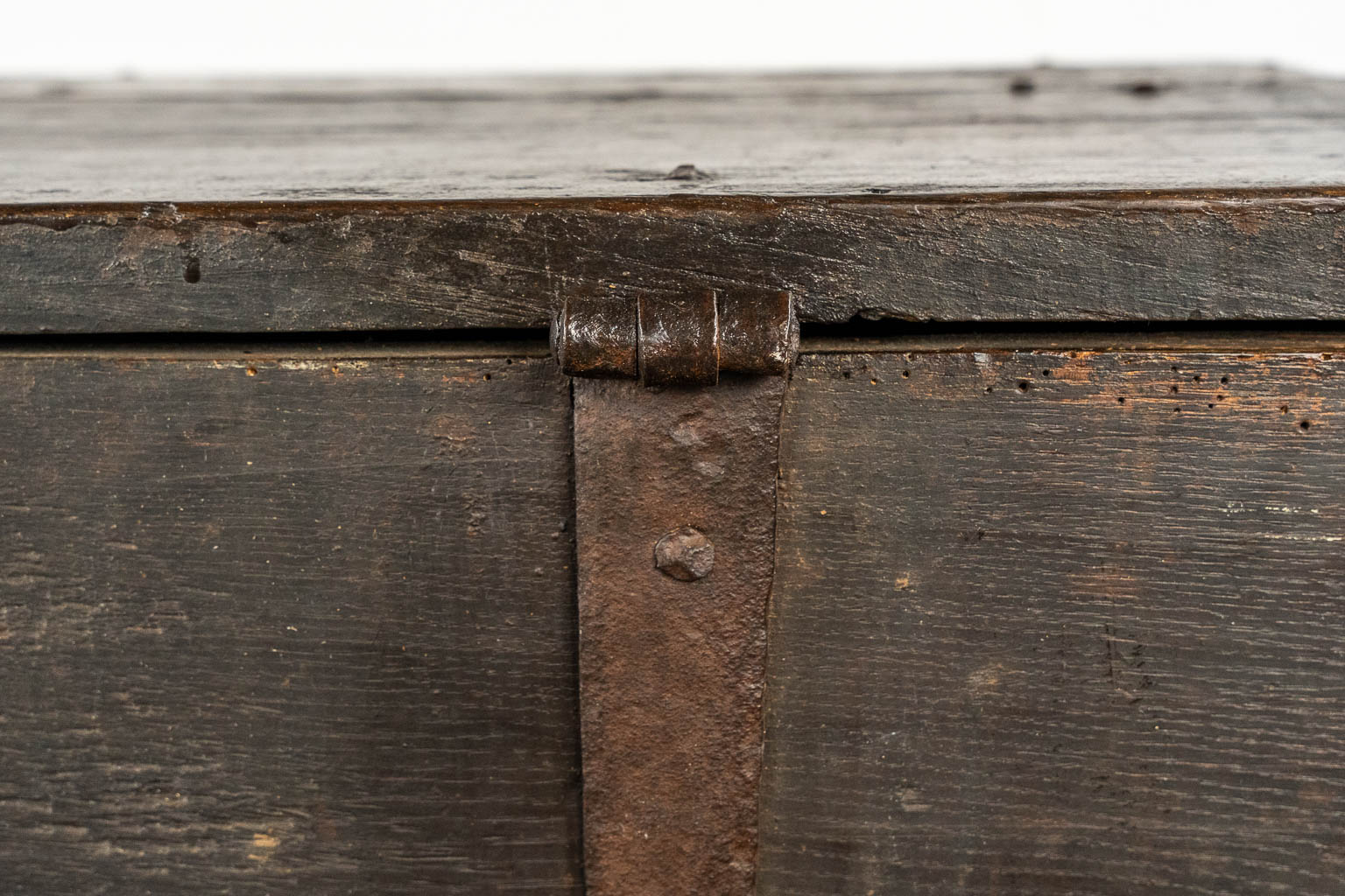 An antique Chest, sculptured oak, Flanders/The Low Countries, 17th C. 