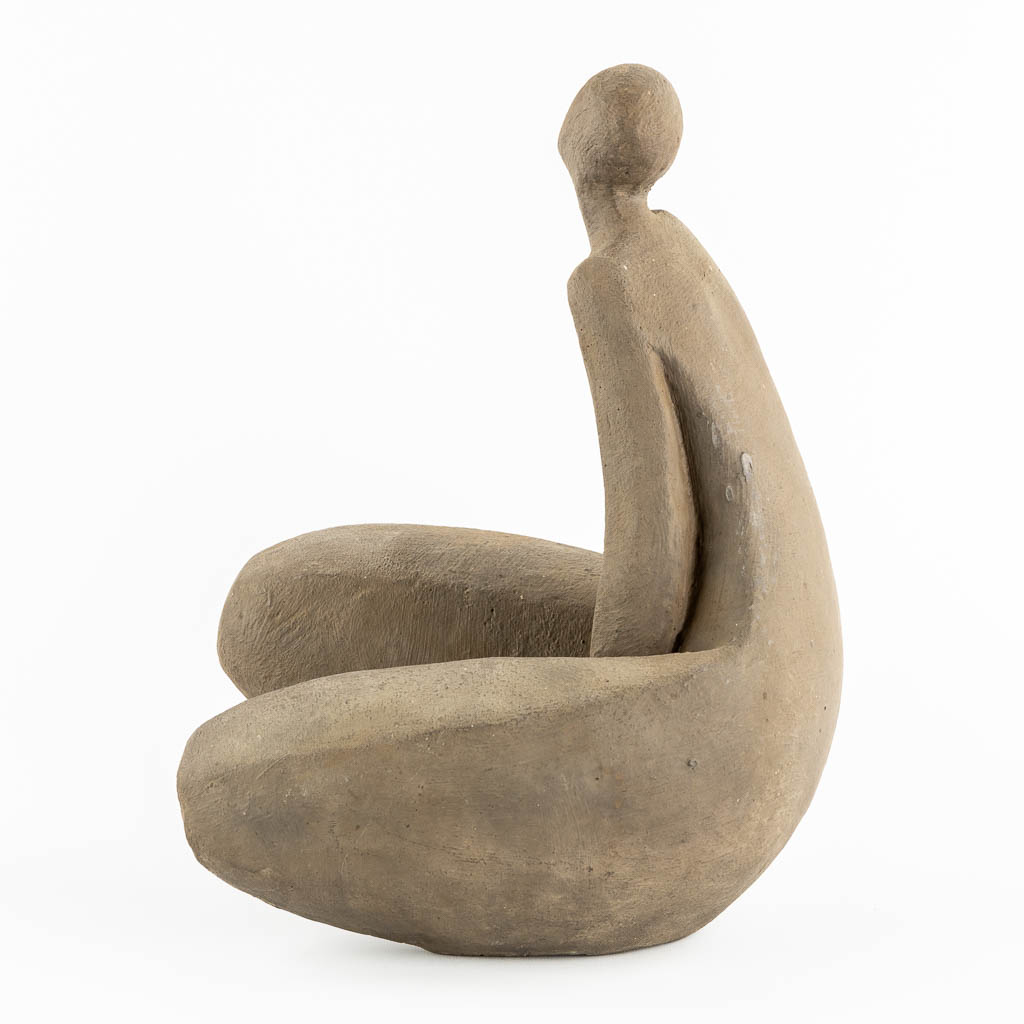 Atrributed to Blanche VERLINDE (1931-2011) 'Seated Figurine'