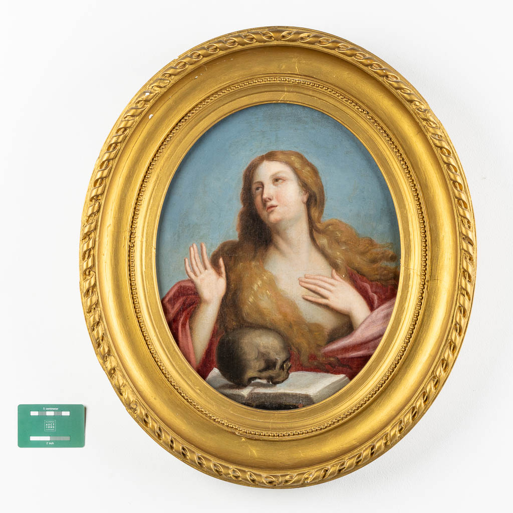 Een antiek schilderij naar Guido Reni 