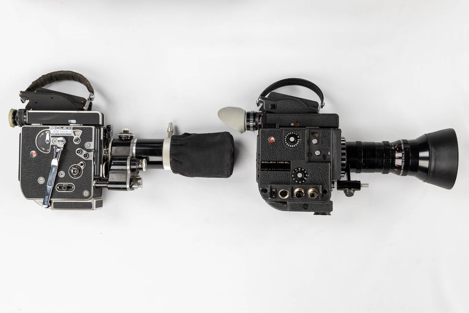 Bolex H-16-EL, Bolex H-16 Relfex, two camera