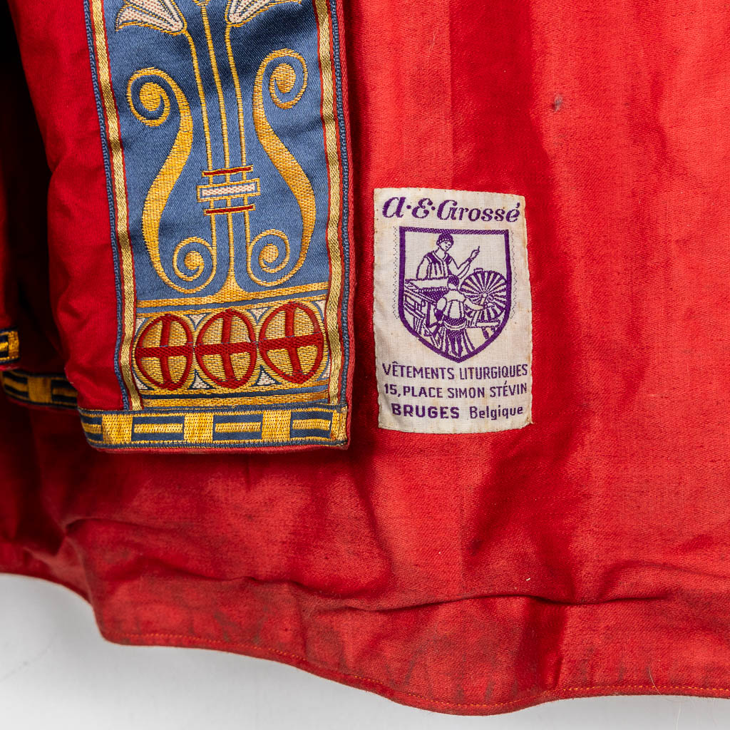 Two Chasubles and Two Banners, Embroideries. 