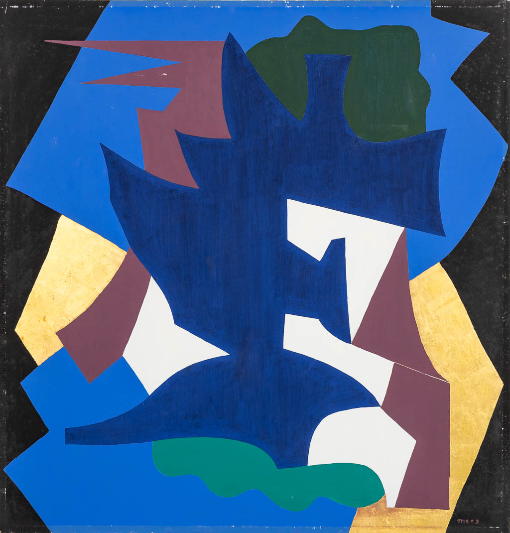 Jozef MEES (1898-1987) 'Composition'. (W:115 x H:120 cm)