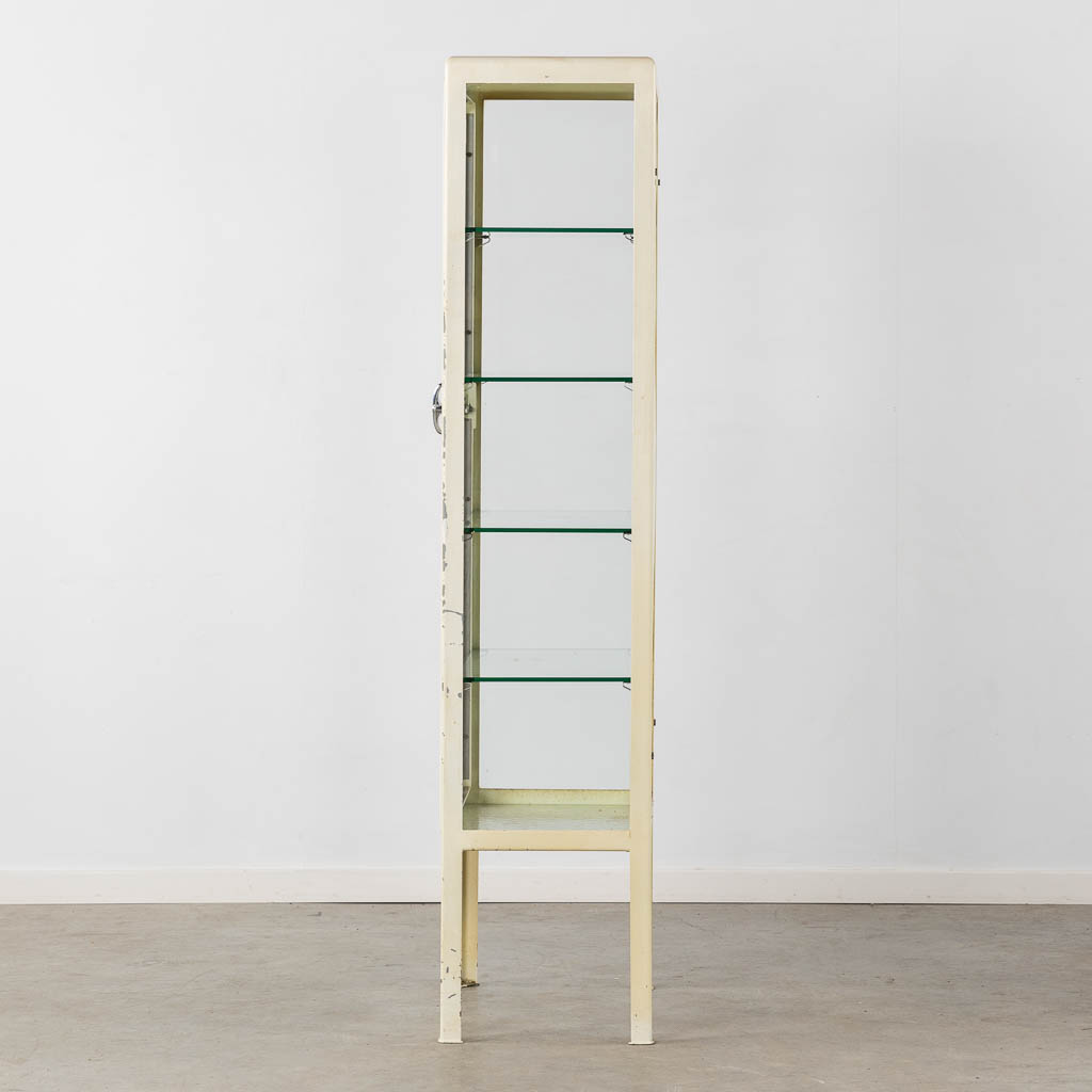 A mid-century medicinal cabinet, Circa 1950. (L:38 x W:61 x H:165 cm)