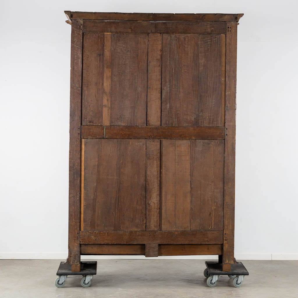 A two-door wardrobe, Louis XIV, 18th C. (L:63 x W:168 x H:235 cm)