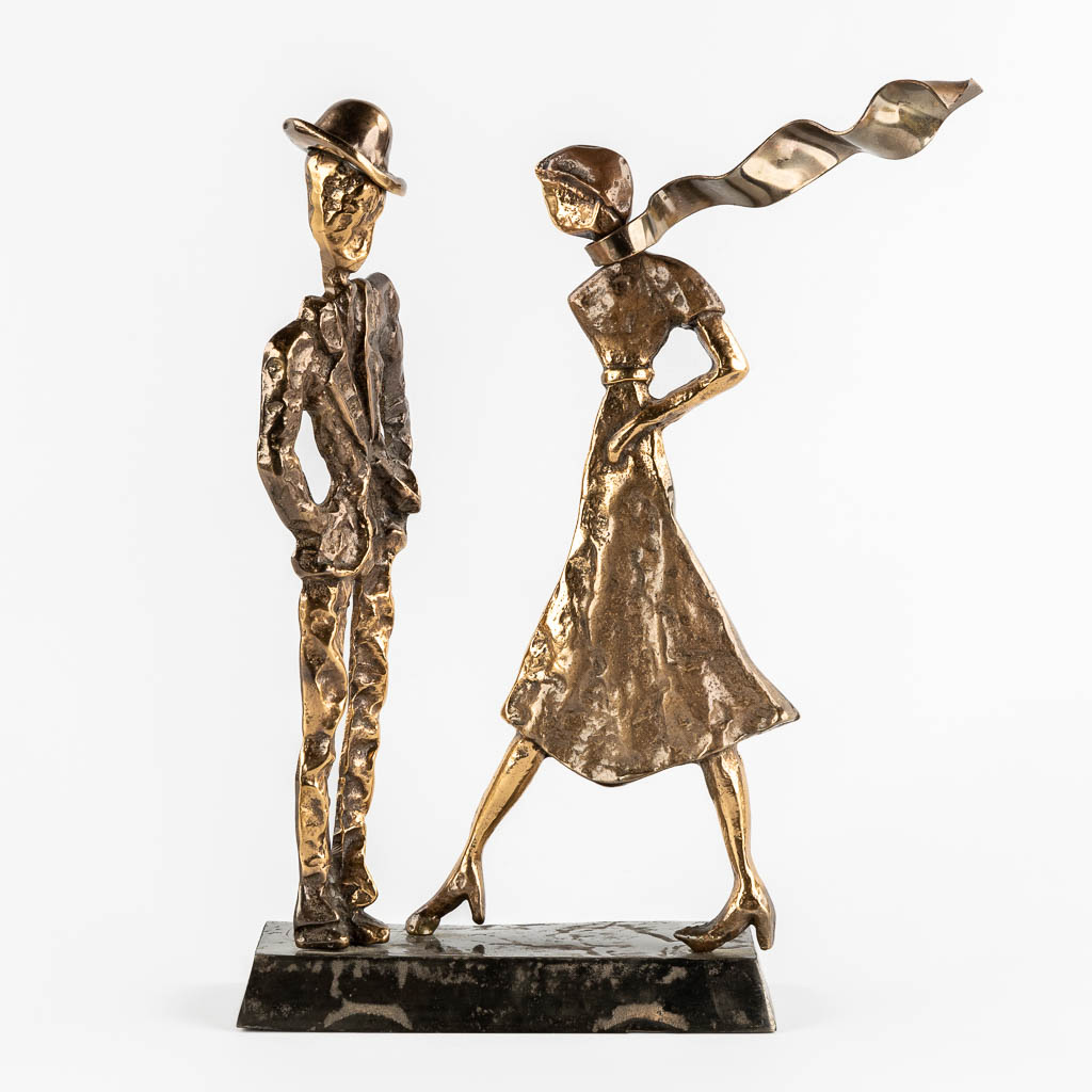 Yves LOHE (1947) 'Two Figurines' 