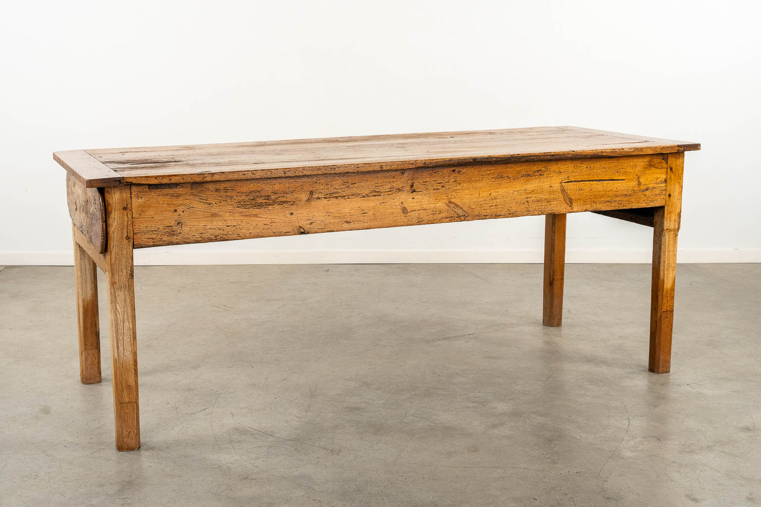 An antique Farmer's table, 19th C.