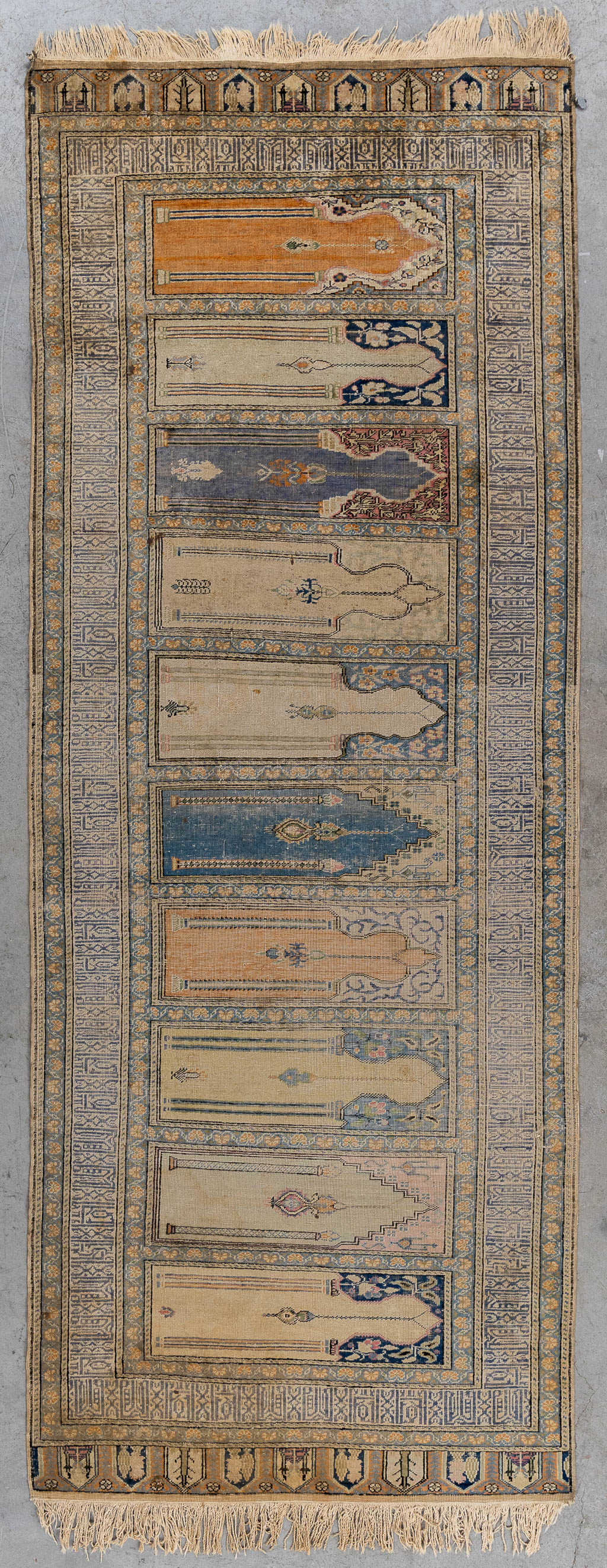 An Oriental hand-made carpet, Kayseri. (W:89 x H:232 cm)